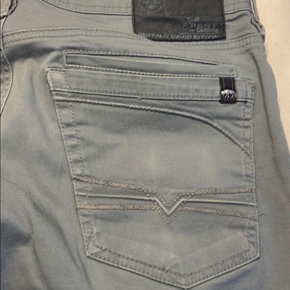 Men’s David bitton buffalo gray jeans